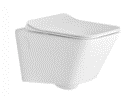 ASWH3007TWSP P3007 WALL HUNG TOILET SLIM PP SOFT TW