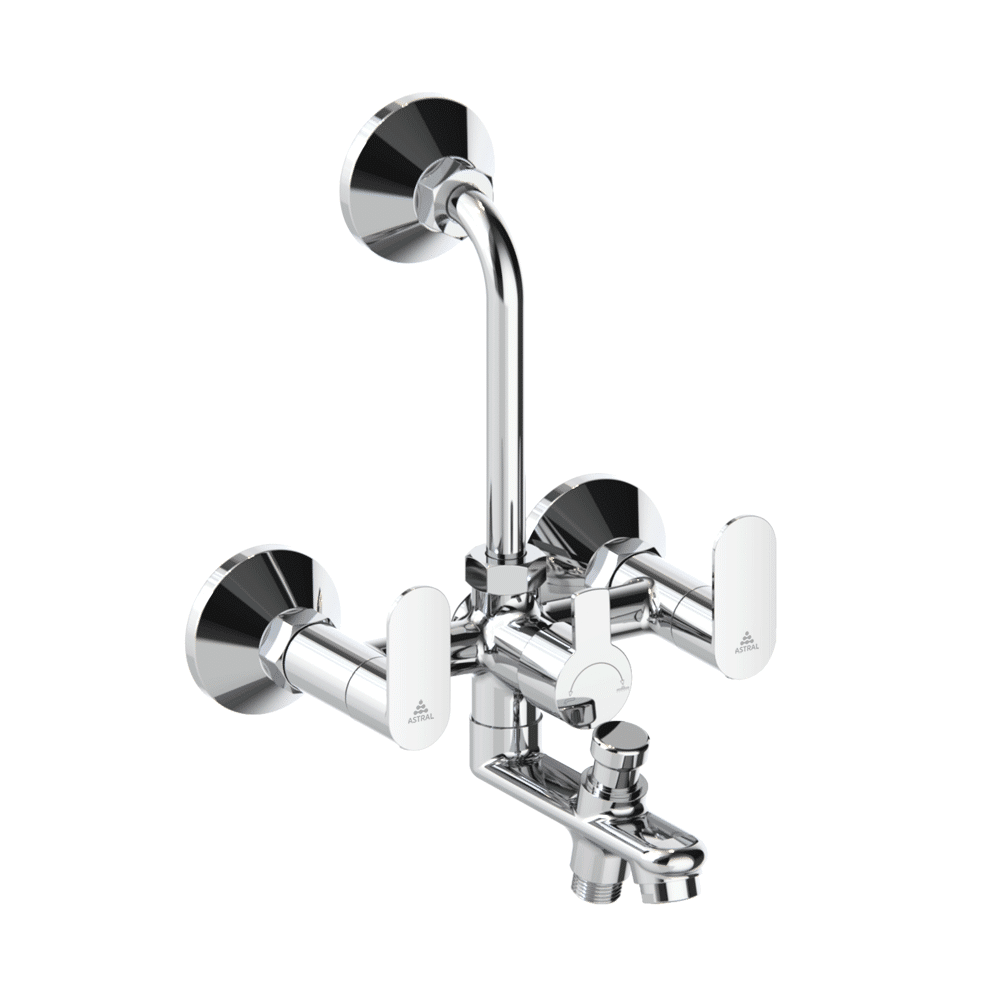 AF110136CHBR G11 WALL MIXER QUARTER TURN 3-IN-1  