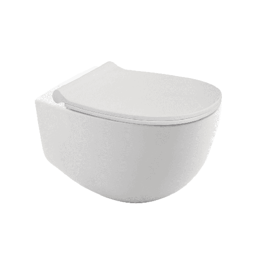 [ASWH7001TWSD] ASWH7001TWSD C7001 WALL HUNG TOILET SLIM DUROPLAST TW