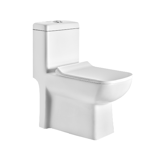 [ASOP3002TWSP] ASOP3002TWSP P3002 ONE PIECE TOILET SLIM PP SOFT TW