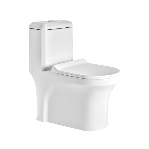 [ASOP3007TWSP] ASOP3007TWSP P3007 ONE PIECE TOILET SLIM PP SOFT TW