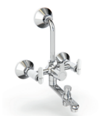[TF010136CHBR] 01- WALL MIXER QUARTER TURN 3- IN-1  TR